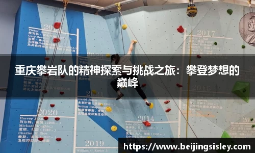 重庆攀岩队的精神探索与挑战之旅：攀登梦想的巅峰